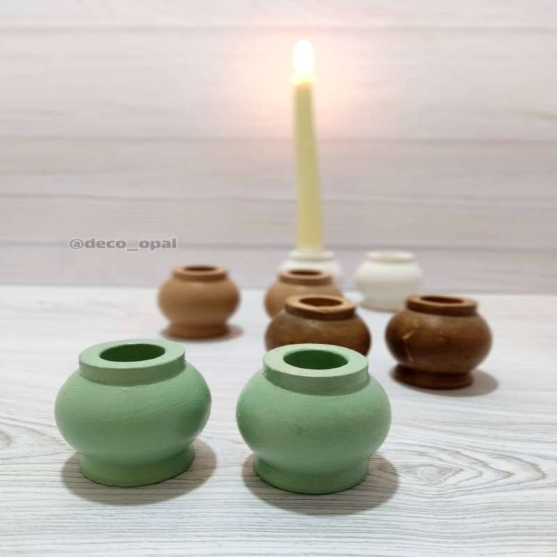 شمعدان گرد