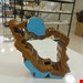 طرح چوب+آبی
